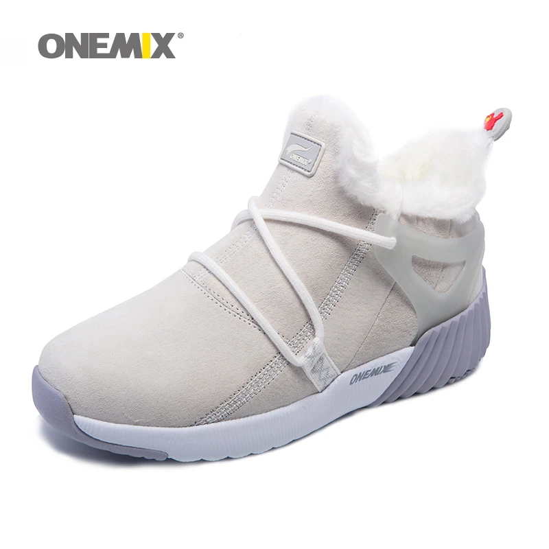 Кроссовки унисекс ONEMIX зимние теплые шерстяные для бега | Спорт и развлечения
