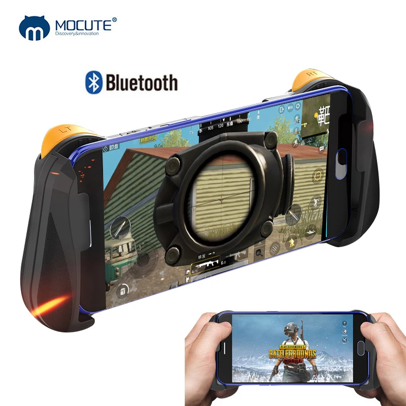 MOCUTE 057 Bluetooth 4 0 Геймпад контроллер PUBG мобильный триггер беспроводной джойстик Joypad