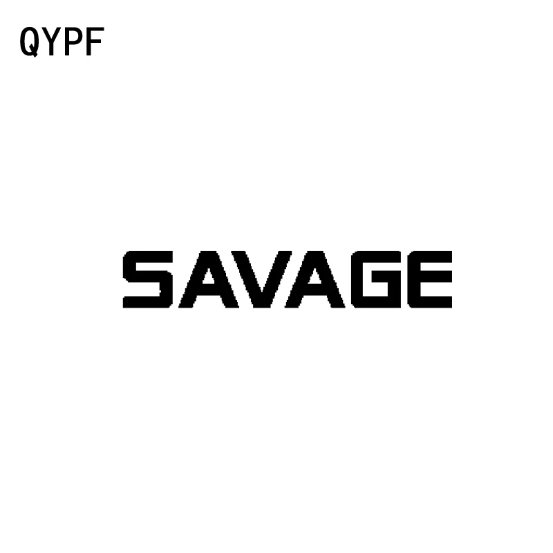 QYPF 17 см * 2 9 дикая наклейка свежая забавная виниловая на окна автомобиля Черный