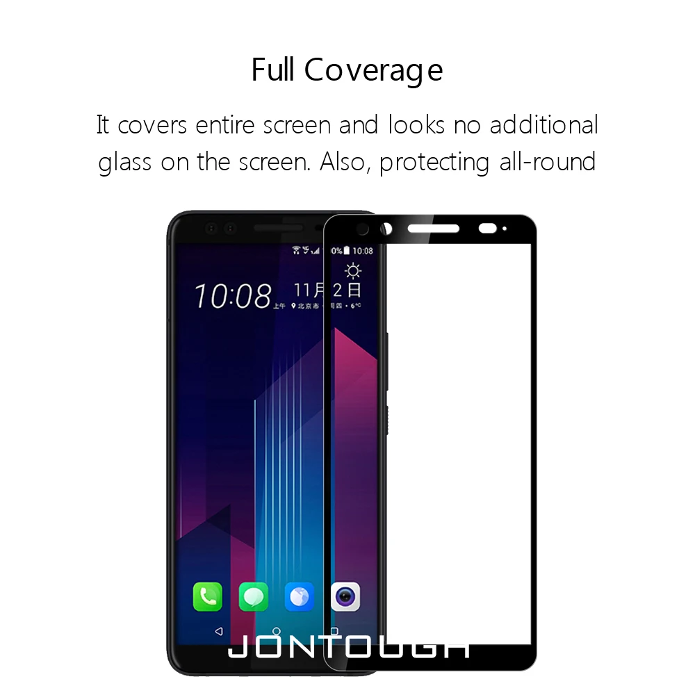Screen protector for HTC U12 PLUS glass on U PLAY protective D12 plus tempered full cover | Мобильные телефоны и