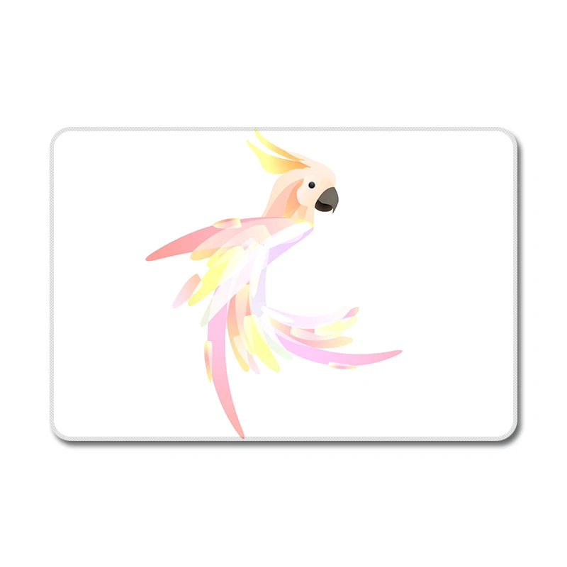 Тропические попугаи крутой дизайн природа резиновый стол коврик для мыши