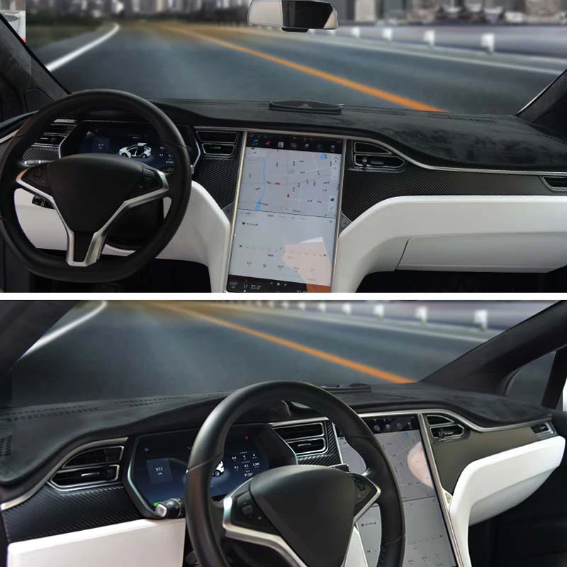 Наклейки на приборную панель автомобиля из углеродного волокна защитная