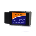 Super mini ELM327 OBD2 BluetoothWIFI V1.5 автомобильный диагностический инструмент ELM 327 OBD II сканер работает AndroidIOSWindows 12V Diesel
