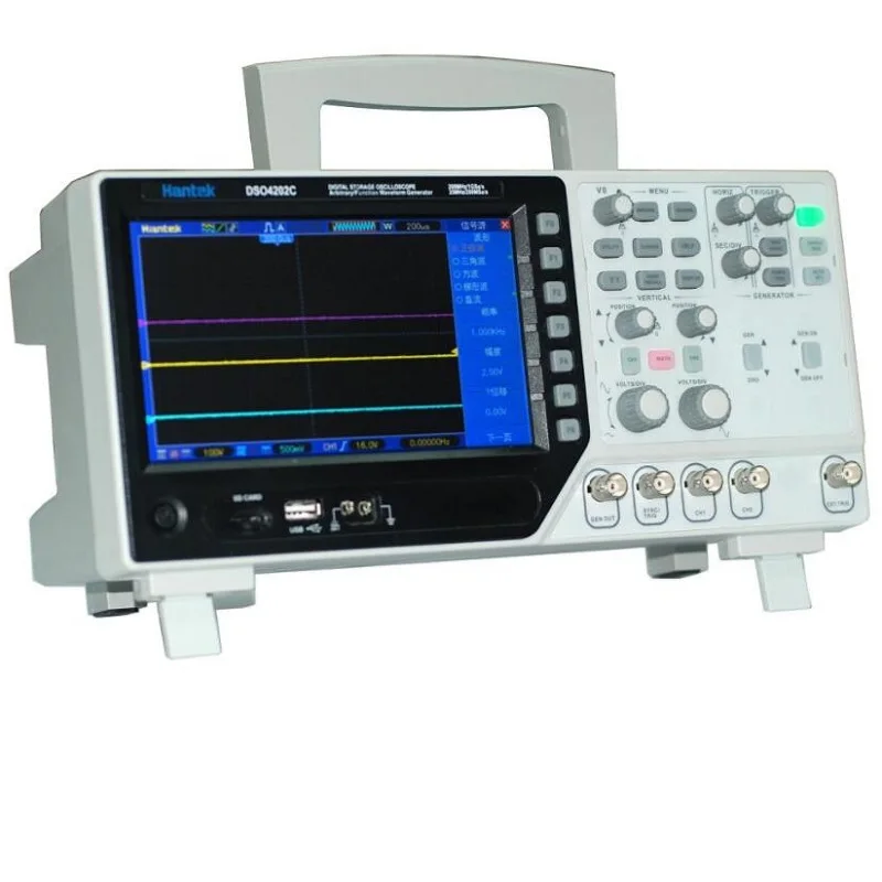Цифровой осциллограф DSO4202C DSO4102C 2 канала 1 канал произвольный/функциональный