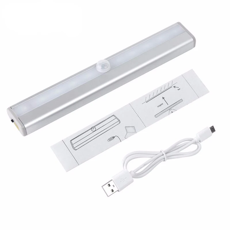 Инфракрасный беспроводной сенсорный светильник 10 светодисветодиодный ночник