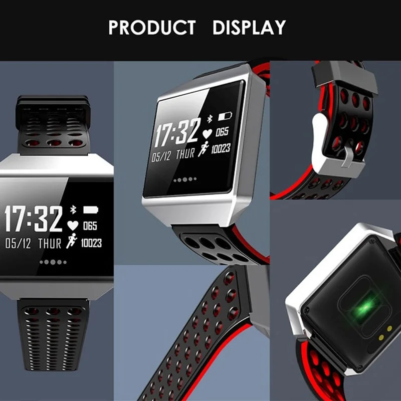 CK12 смарт Браслет спортивный наручный умный Heart Rate Monitor часы Фитнес трекер Смарт
