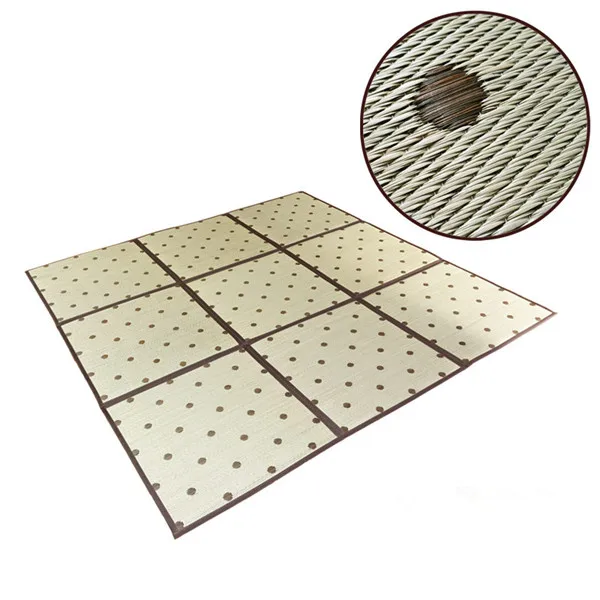 E 195X195CM Японский Традиционный Ковер Igusa Tatami напольный коврик Раш татами коврик блок напольный лист легкий для гостиной спальни матрас - Цвет: E 195X195CM