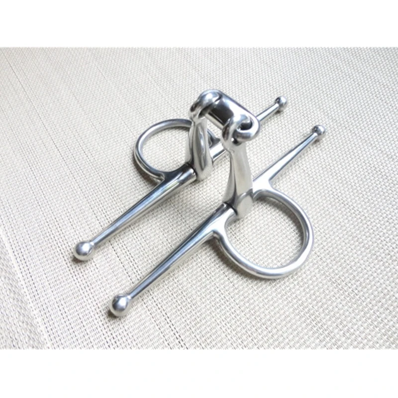 Конский наконечник из нержавеющей стали конский для всего щек 12 см|horse equipment|snaffle