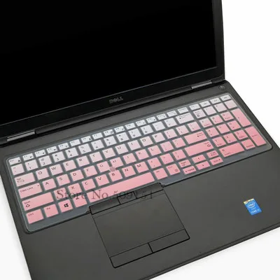 15," чехол для клавиатуры ноутбука Защитная крышка для Dell Latitude E5550 E5570 точность M7510 M7710 M3520 M7520 M7720 7720 7520 3520 - Цвет: Gradient Pink