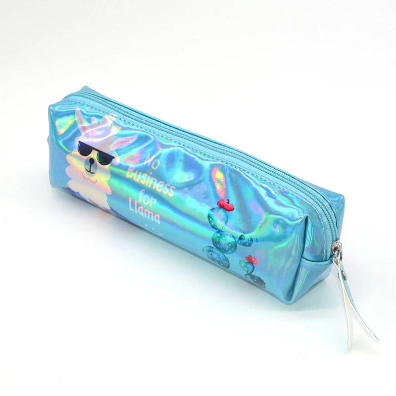 Карандаш кактус чехол Trousse Scolaire Estuche Единорог Escolar школьный пенал для карандашей Фламинго Альпака Estuches Laser Scolaire Stylo