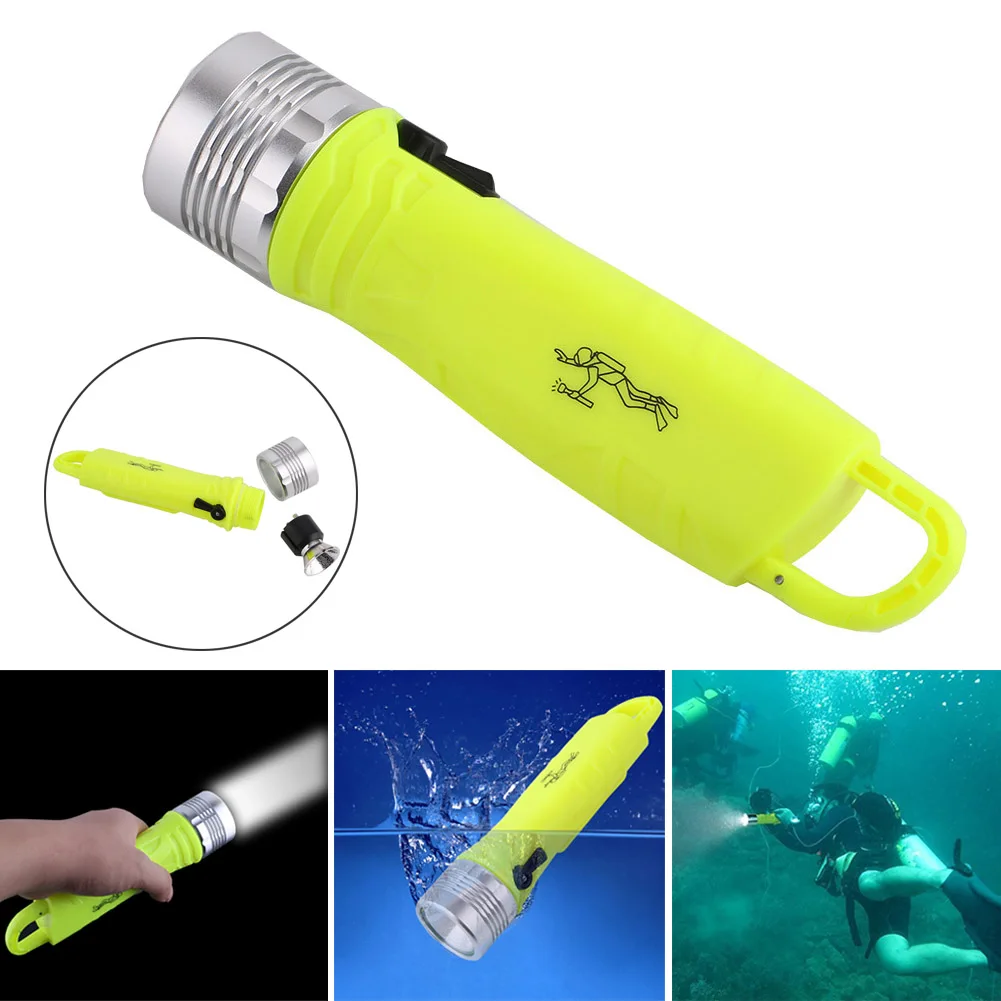 High Quality Rechargeable Diving Light Super Bright LED Submarine Waterproof Underwater Torch for Snorkeler VE | Лампы и освещение