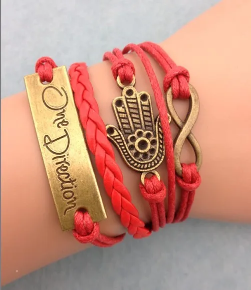 1 шт. бесконечности браслет ручной работы d Музыка Символ подарок для 3111