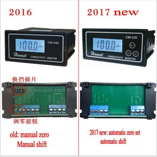 CM 230 Измеритель проводимости тестер монитор измеритель чистой воды