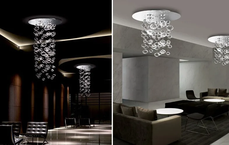 Современный Leucos Мурано из пузыря Стекло люстра Патрик Жуэн от Leucos осветительный прибор