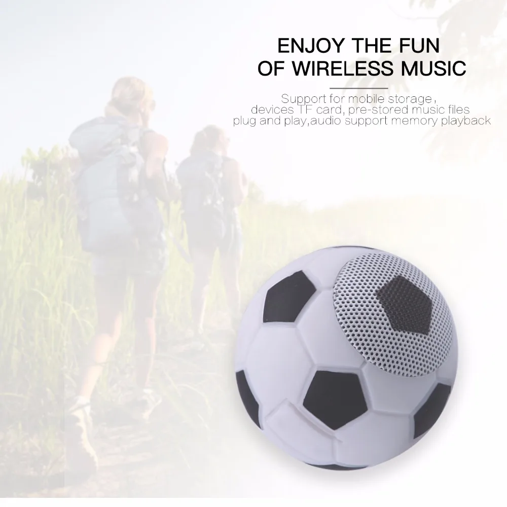 Fatmoon колонка bluetooth переносной Динамик мини Беспроводной MP3 плеер Футбол Колонки