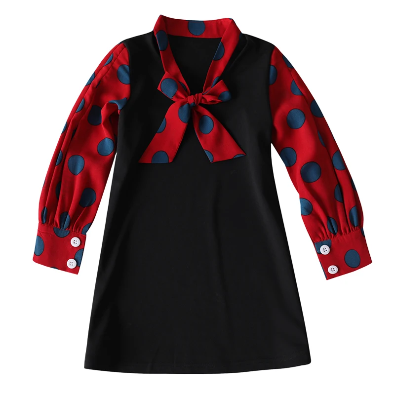 family look 2018 new arrived mother daughter dresses 100% Cotton Fashion wave Polka Dot mom and matching clothes | Мать и ребенок