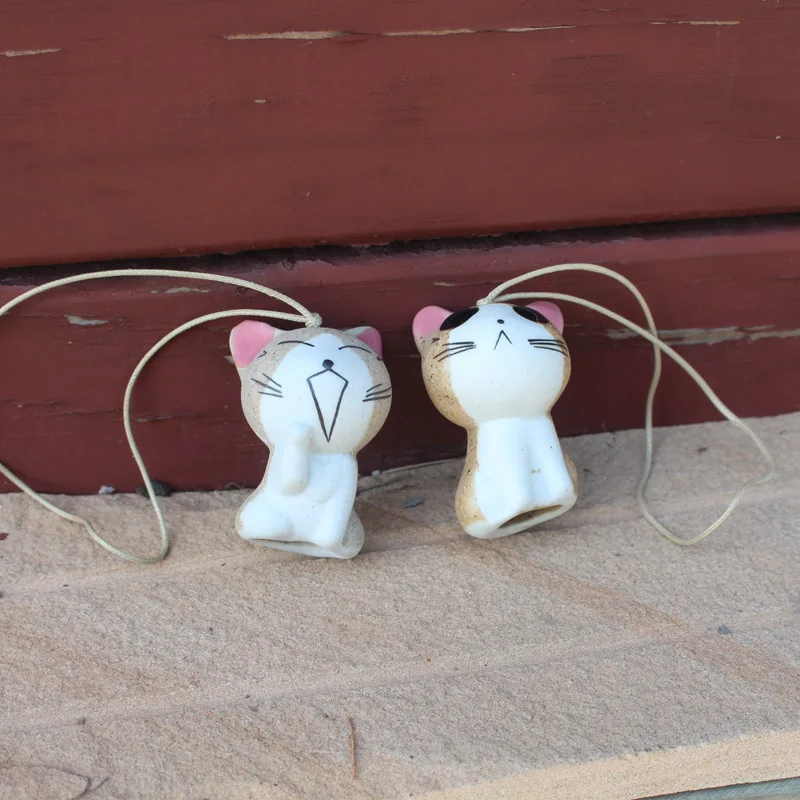 2 шт./лот колокольчики для ветра домашние креативные керамические ручной работы в