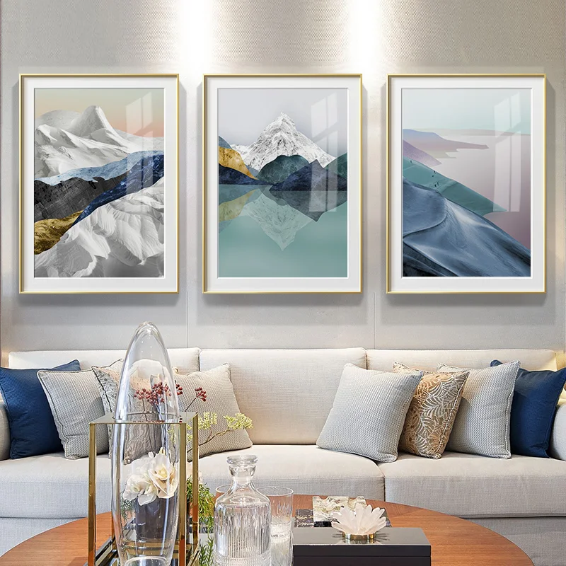 Modern Mountains All kinds Canvas Painting posters and prints wall pictures for living room art cuadros decoracion dormitorio | Дом и сад
