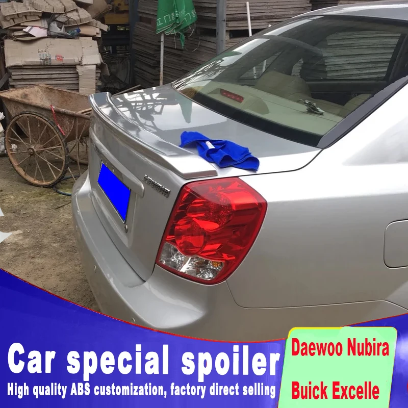 Высококачественный задний спойлер из АБС-пластика для Daewoo Nubira / Buick Excelle 2003 2004 2005
