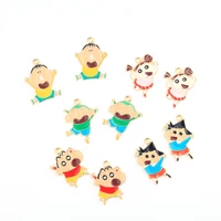 10pcs cute cartoon gift for women girls bag pendant jewelry accessories diy trendy charms for necklace bracelet earrings yz442