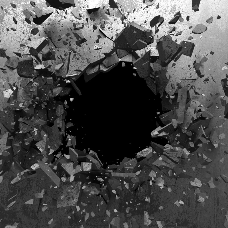 Laeacco Black Hole Broken Baby Newborn Child Scene Photography Backgrounds Customized Photographic Backdrops For Photo Studio |
