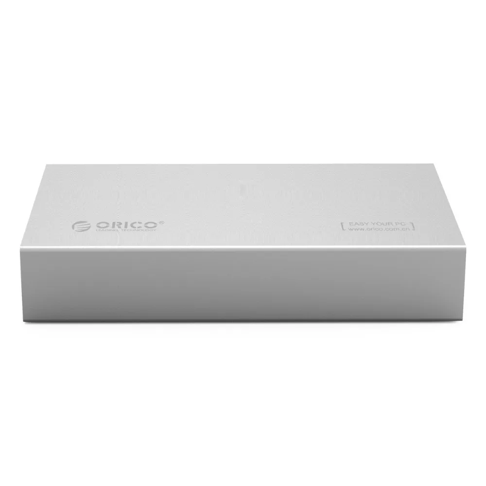 ORICO 3,5 ''USB C HDD чехол USB3.1 для SATA 3,0 Gen1 алюминиевый корпус для жесткого диска 6 Гбит/с Поддержка 10 ТБ HDD с адаптером питания 12 В