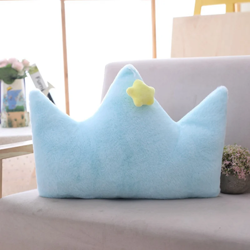 15 Sky Series Plush Toy Stuffed Soft Cartoon Moon Star Crown Heart-Shaped Plush Pillow Cute Sofa Cushion For Kids Birthday Gift - Color: 15