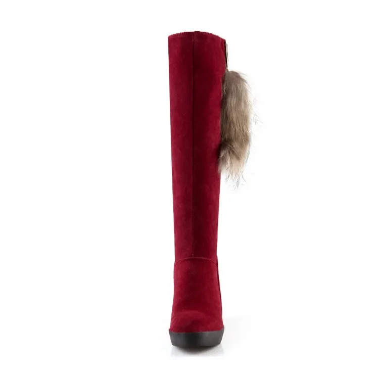 Стильные летние дамские сапоги до колен femininas botas masculina zapatos botines mujer chaussure femme дамская обувь 1196