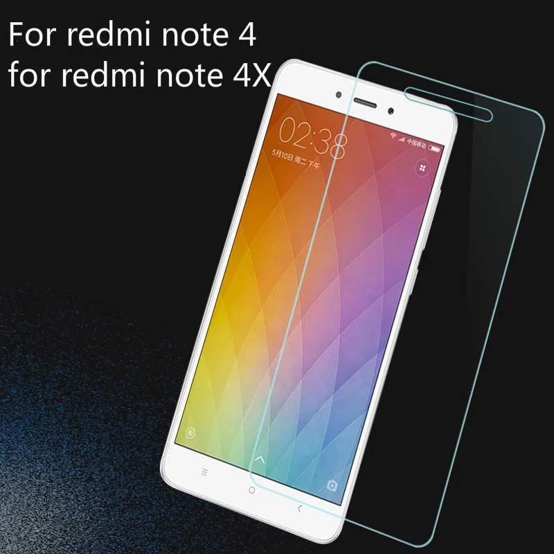 Закаленное стекло 2.5D Arc для Xiaomi Redmi Note 4x защитная пленка сотового телефона Note4 xiaomi 4