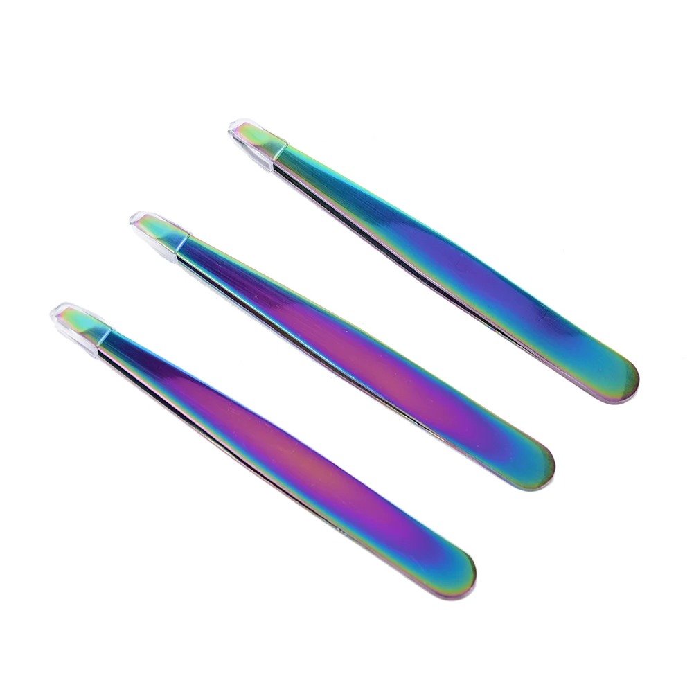 

1Pc Cosmetic use makeup tools stainless steel eyebrow tweezers for women