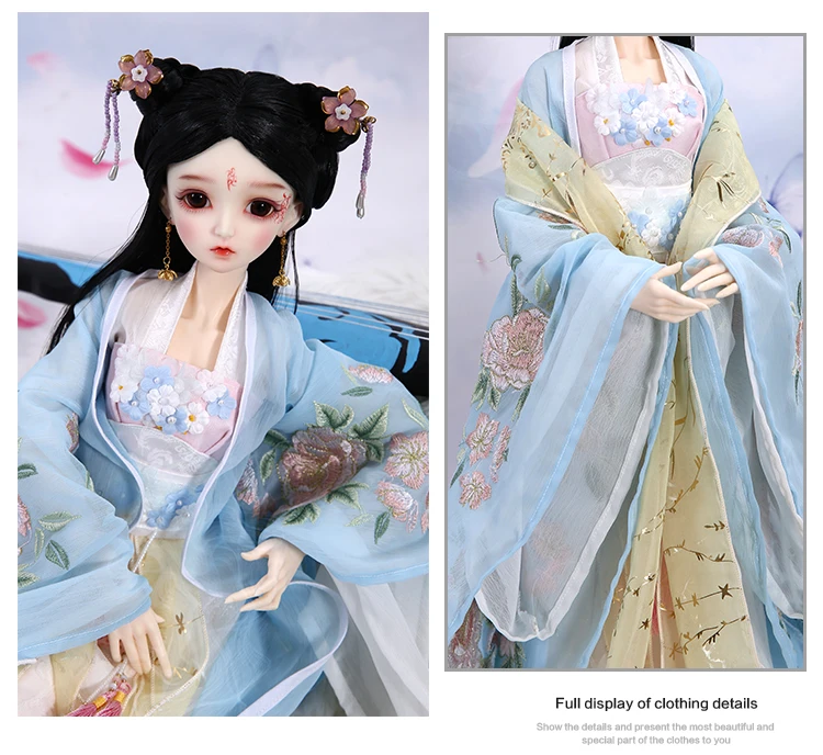 BJD Одежда для девочек 1/3 BJD SD сексуальное платье Красивая кукольная одежда ремонт тела OUENEIFS luodoll