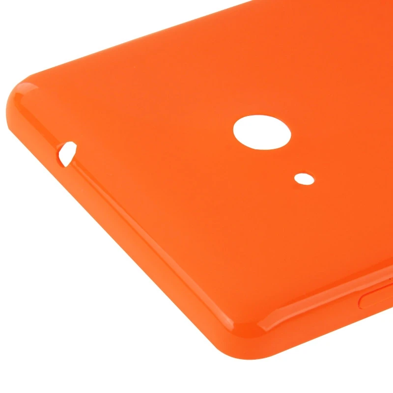 Матовая поверхность Пластиковая Задняя крышка корпуса Замена для microsoft Lumia 535