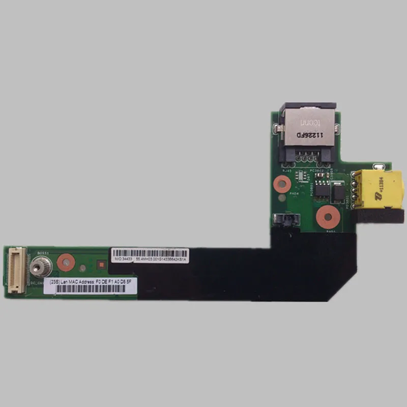 DC IN разъем питания и Ethernet для Lenovo ThinkPad Edge E520 E525 Series FRU 04w2083 6M.4MIBD.001|ethernet port|jack portlenovo