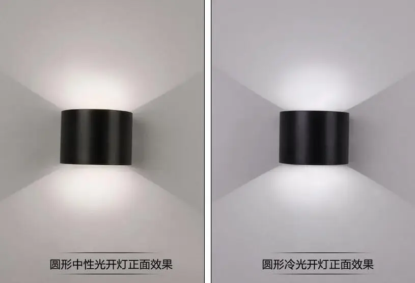 Бесплатная доставка высокое качество 2x6 Вт Светодиодные зеркальные передние