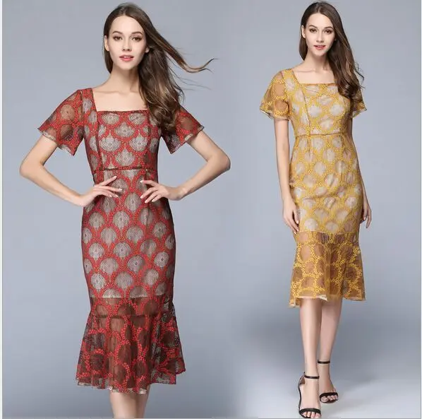 2017 летнее высококачественное сексуальное кружевное открытое Полосатое платье