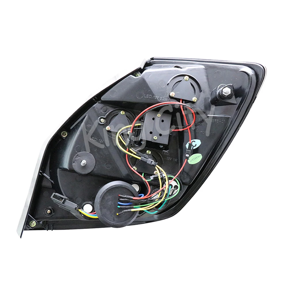 Capqx 2 шт./компл. для Volkswagen skoda Fabia 2008-2012 задний светодиодный тормозной фонарь светильник хвост светильник обратный Praking светильник сигнальная лампа