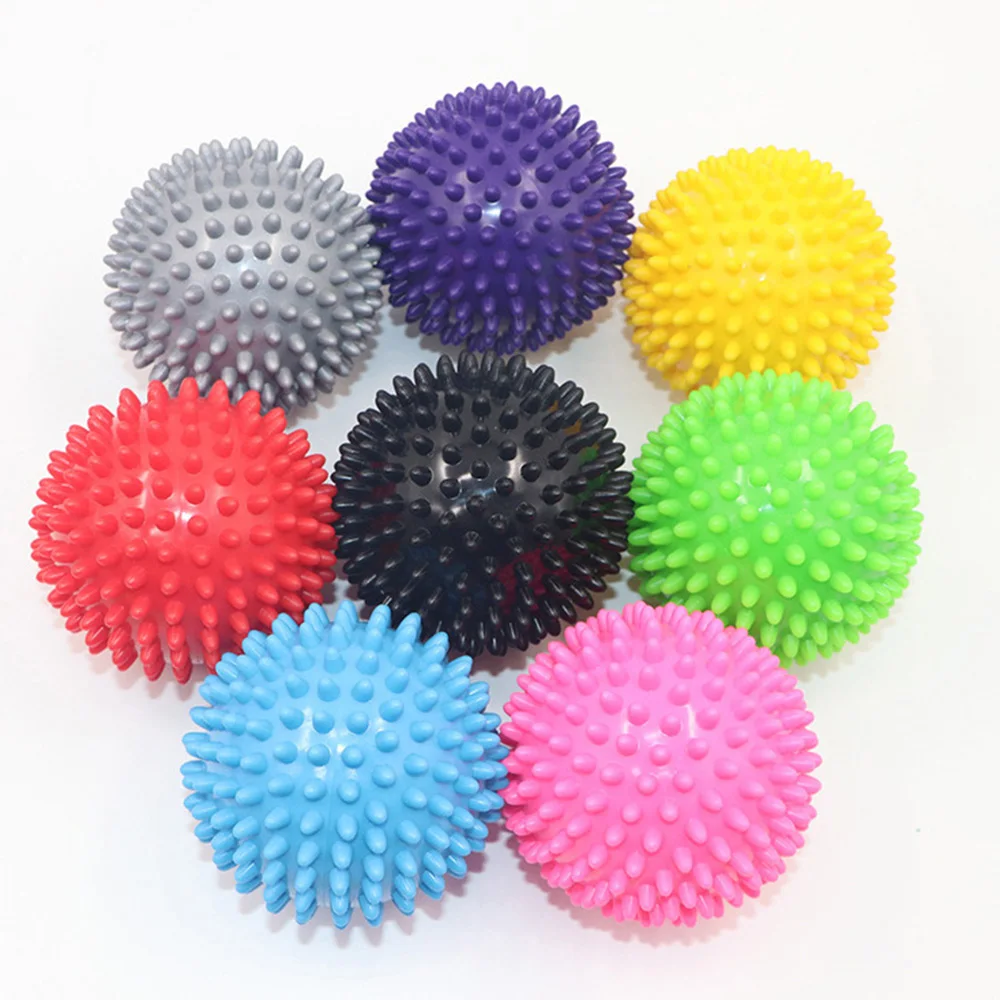 Горячая продажа 75 мм Прочный ПВХ колючий массажный шарик триггер точка Спорт