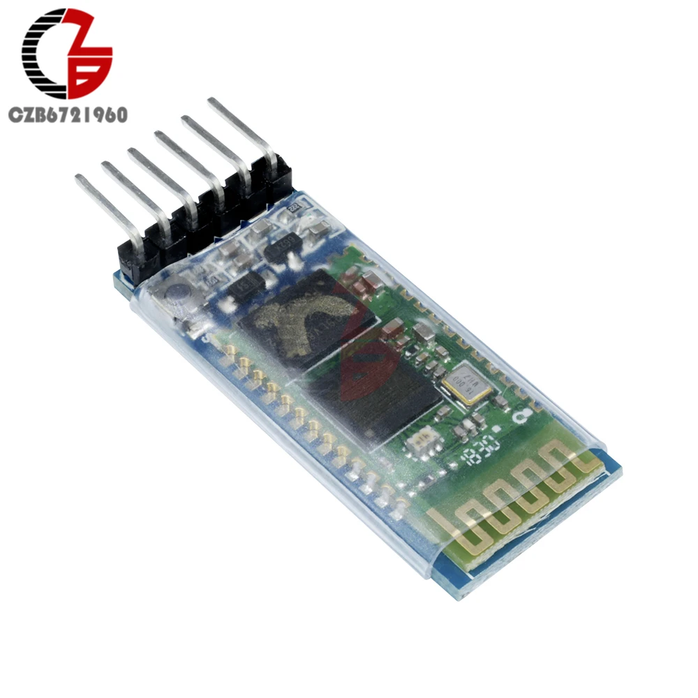 HC05 HC-05 Master Slave 6Pin JY-MCU анти-обратный беспроводной Bluetooth RF приемопередатчик серийный модуль 3,3 В для Arduino