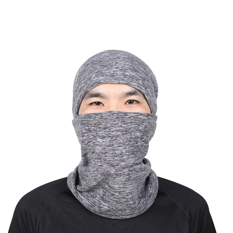 Флисовая ветрозащитная Лыжная маска Балаклава супертеплая для мотоцикла и