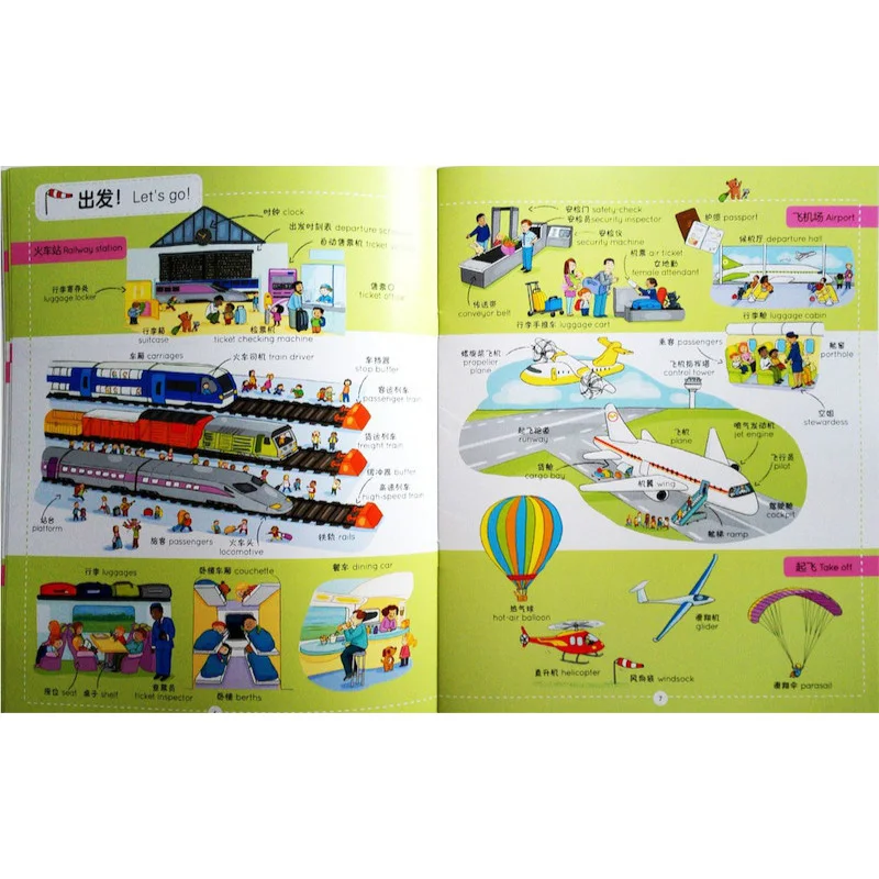 Двуязычная энциклопедия познания полный набор из 7 томов английские и китайские