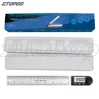 Цифровой транспортир 200 мм с жк-дисплеем, инклинометр, гониометр, уровень, измерительный инструмент, электронный угломер, пластиковая угловая линейка