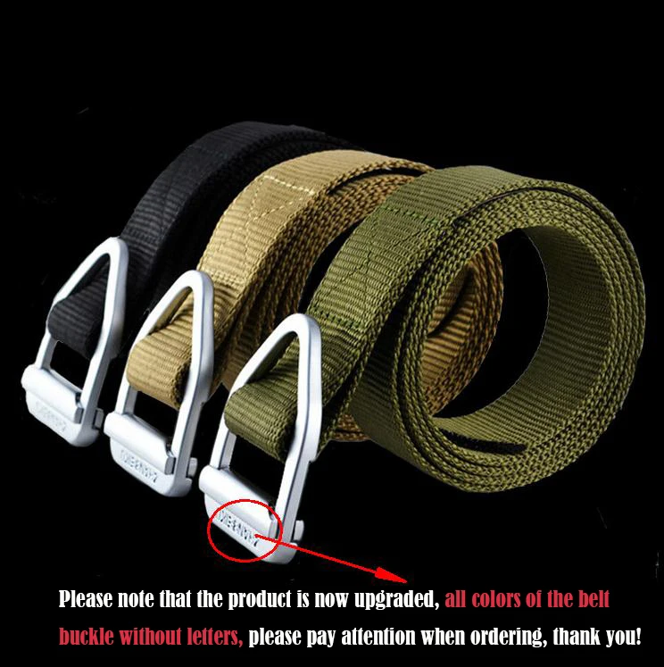 Ремень военный тактический мужской плетеный нейлоновый пояс в стиле милитари