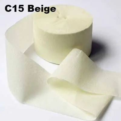Beige 1 шт. 25 м DIY Длинные узкие ленты из крепированной бумаги Букет керлинг для дома свадьба день рождения праздник в честь рождения ребенка, Рождество Новогоднее украшение - Цвет: Beige