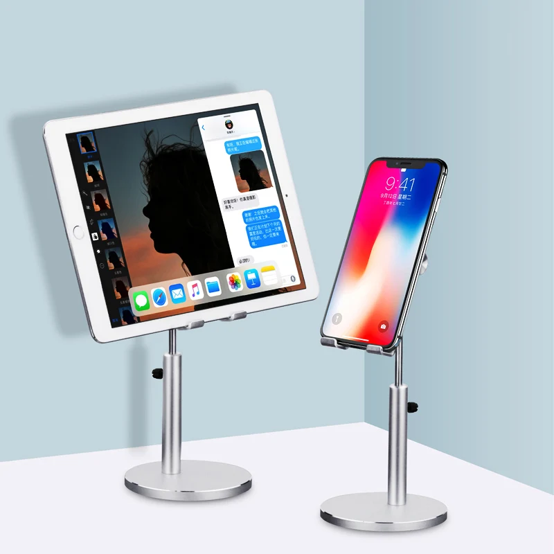 Подставка для планшета держатель регулируемая по высоте 360 градусов вращающийся