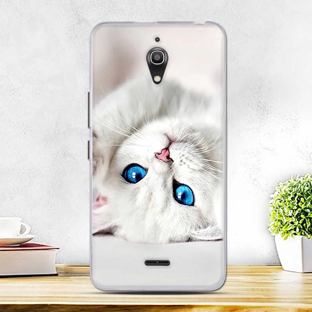 Модный чехол для Alcatel A2 XL 8050D мягкие силиконовые защитные чехлы из ТПУ Роскошный