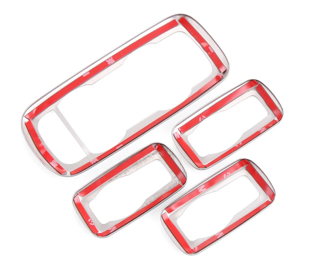 4 шт./компл. переключатель для подъема окон наклейка внутренней двери накладка на