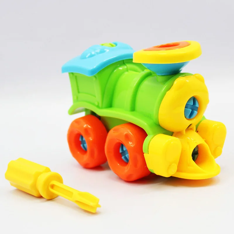 Раннее Обучение Образование DIY Винт Гайка Группа установлен пластик 3d головоломка разборка мотоцикл детские игрушки для детей головоломки - Цвет: YLH88167