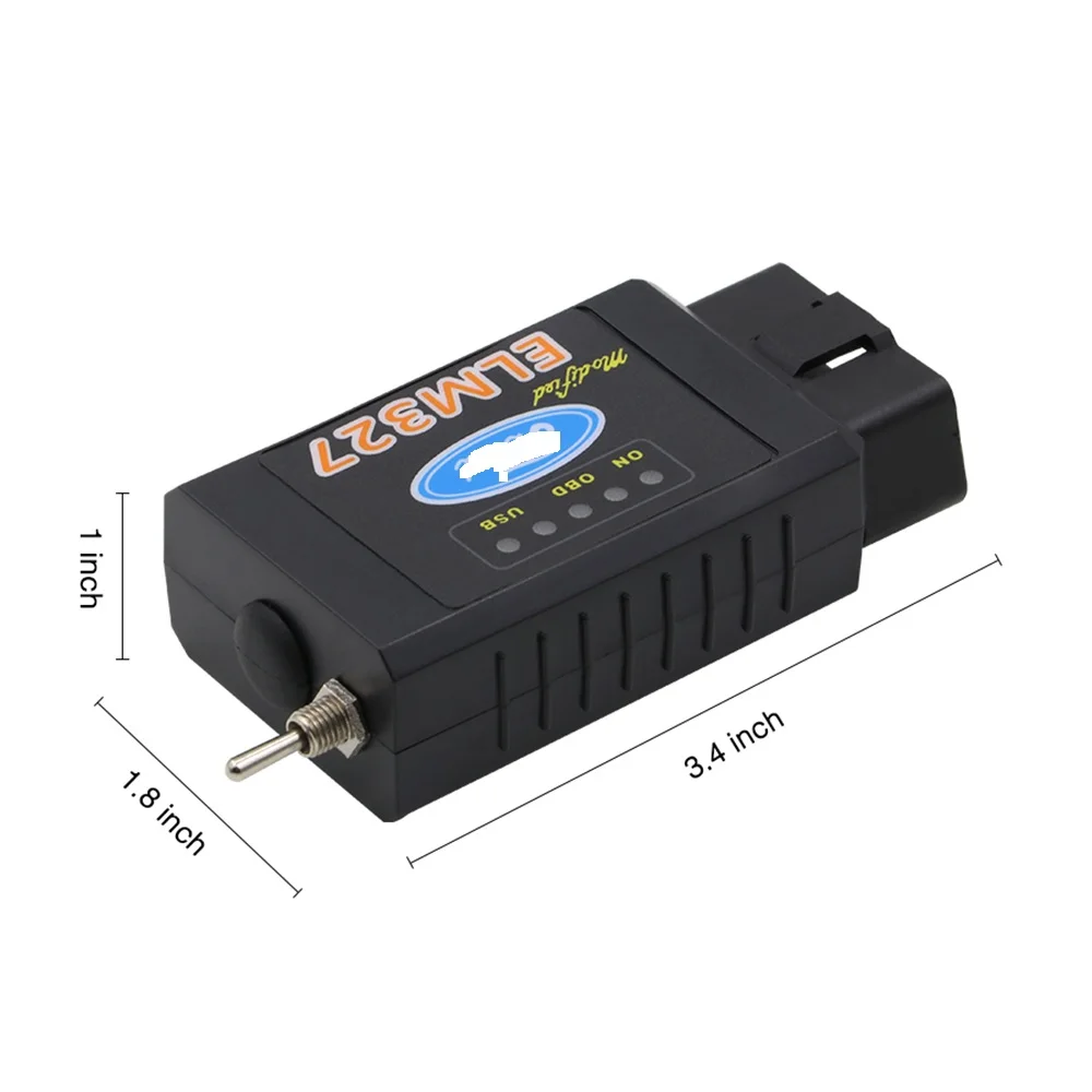 ELM327 USB FTDI PIC18F25K80 чип ELMconfig считыватель кодов для Ford HS CAN/MS CAN Forscan ELM 327 Bluetooth OBDII диагностический инструмент