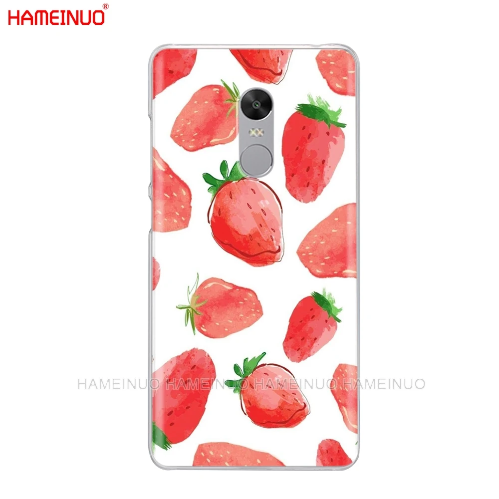 90592 HAMEINUO Фрукты Вишня Клубника Дизайн чехол для телефона для Xiaomi redmi 5 4 1 1s 2 3 3s pro PLUS redmi note 4 4X 4A 5A - Цвет: 90592