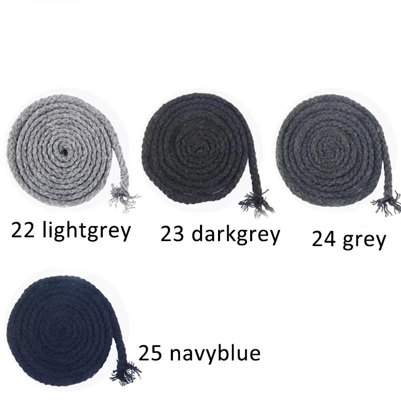 

80Meters 7mm Eco-Friendly 100% Cotton Cord High Tenacity Twisted Rope Thread DIY Craft Woven Home Textile Craft Home Decor